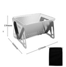 Churrasqueira Portátil InoxGrill [AÇO INOXIDÁVEL]