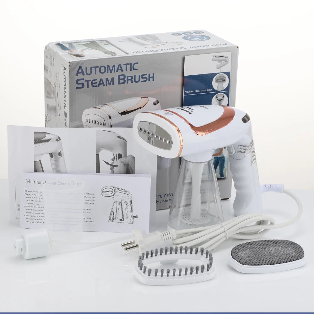 Ferro de passar roupas a vapor portátil dobrável