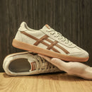 TÊNIS DE COURO MASCULINO MODA RETRÔ E CONFORTÁVEL